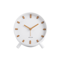 Budík Karlsson 5943WH, 12cm